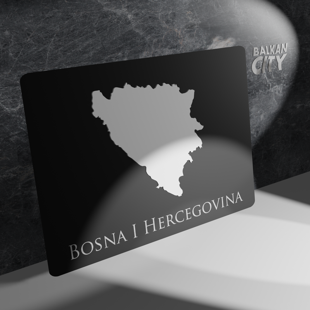 Bosna I Hercegovina Acrylic Plate 3D | BalkanCity