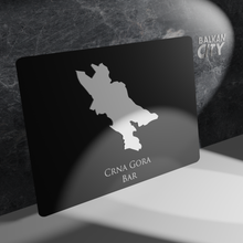 Load image into Gallery viewer, &quot;Bar&quot; Crna Gora Acrylic Plate 3D A3 | BalkanCity

