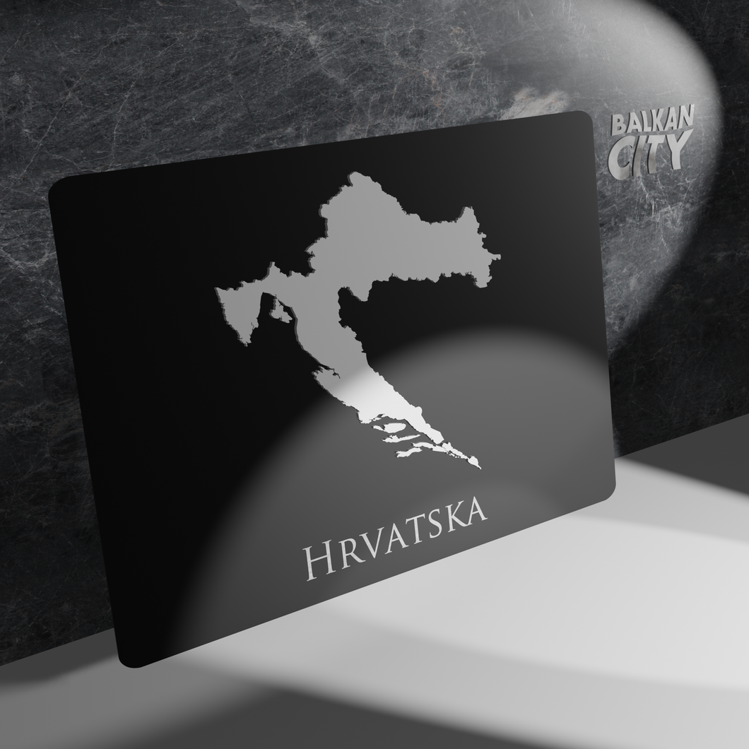 Hrvatska Acrylic Plate 3D | BalkanCity