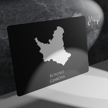 Load image into Gallery viewer, &quot;Gjakova&quot; Kosovo Acrylic Plate 3D A3 | BalkanCity
