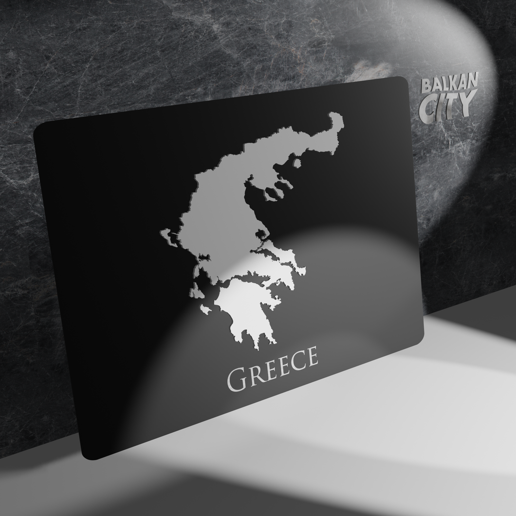 Greece Acrylic Plate 3D | BalkanCity