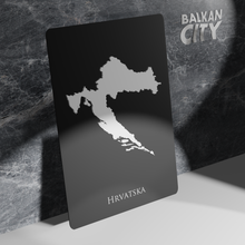 Load image into Gallery viewer, Hrvatska Acrylic Plate 3D | BalkanCity
