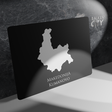 Load image into Gallery viewer, &quot;Kumanovo&quot; Makedonija Acrylic Plate 3D A3 | BalkanCity
