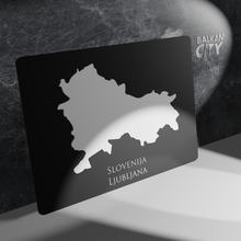 Load image into Gallery viewer, &quot;Ljubljana&quot; Slovenija Acrylic Plate 3D A3 | BalkanCity

