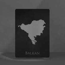 Load and play video in Gallery viewer, &quot;Kraljevo&quot; Srbija Acrylic Plate 3D | BalkanCity
