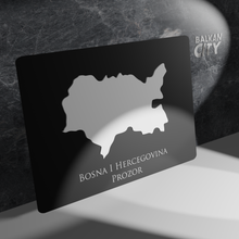Load image into Gallery viewer, &quot;Prozor&quot; Bosna I Hercegovina Acrylic Plate 3D A3 | BalkanCity
