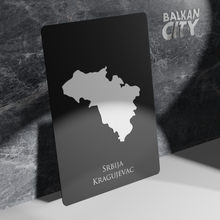 Load image into Gallery viewer, &quot;Kragujevac&quot; Srbija Acrylic Plate 3D | BalkanCity
