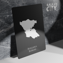 Load image into Gallery viewer, &quot;Burgas&quot; Bulgaria Acrylic Plate 3D | BalkanCity
