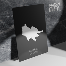 Load image into Gallery viewer, &quot;Craiova&quot; Romania Acrylic Plate 3D | BalkanCity
