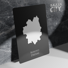 Load image into Gallery viewer, &quot;Drenas&quot; Kosovo Acrylic Plate 3D | BalkanCity
