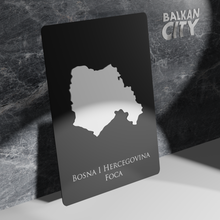 Load image into Gallery viewer, &quot;Foča&quot; Bosna I Hercegovina Acrylic Plate 3D | BalkanCity
