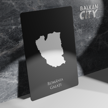 Load image into Gallery viewer, &quot;Galati&quot; Romania Acrylic Plate 3D | BalkanCity
