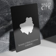 Load image into Gallery viewer, &quot;Lukavac&quot; Bosna I Hercegovina Acrylic Plate 3D | BalkanCity
