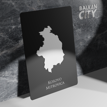 Load image into Gallery viewer, &quot;Mitrovica&quot; Kosovo Acrylic Plate 3D | BalkanCity
