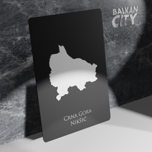 Load image into Gallery viewer, &quot;Nikšić&quot; Crna Gora Acrylic Plate 3D | BalkanCity

