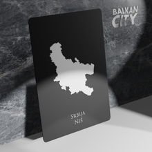 Load image into Gallery viewer, &quot;Nis&quot; Srbija Acrylic Plate 3D | BalkanCity
