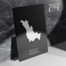 Load image into Gallery viewer, &quot;Podujeva&quot; Kosovo Acrylic Plate 3D | BalkanCity

