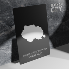 Load image into Gallery viewer, &quot;Sanski Most&quot; Bosna I Hercegovina Acrylic Plate 3D | BalkanCity
