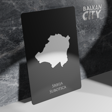 Load image into Gallery viewer, &quot;Subotica&quot; Srbija Acrylic Plate 3D | BalkanCity
