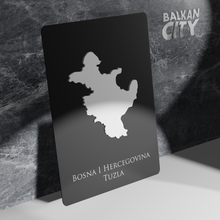 Load image into Gallery viewer, &quot;Tuzla&quot; Bosna I Hercegovina Acrylic Plate 3D | BalkanCity
