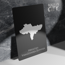 Load image into Gallery viewer, &quot;Varaždinska Županija&quot; Hrvatska Acrylic Plate 3D | BalkanCity

