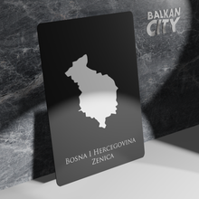 Load image into Gallery viewer, &quot;Zenica&quot; Bosna I Hercegovina Acrylic Plate 3D | BalkanCity
