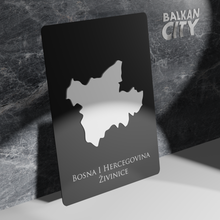 Load image into Gallery viewer, &quot;Živinice&quot; Bosna I Hercegovina Acrylic Plate 3D | BalkanCity
